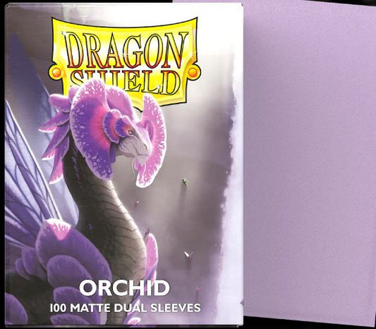 Dragon Shield Game Sleeves Matte Dual Orchid 100Ct Pack