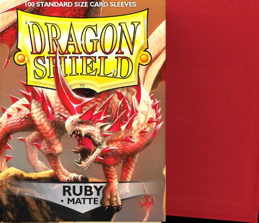 Dragon Shield Card Sleeves 100ct Ruby