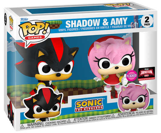 Shadow & Amy (Flocked | 2-Pack)