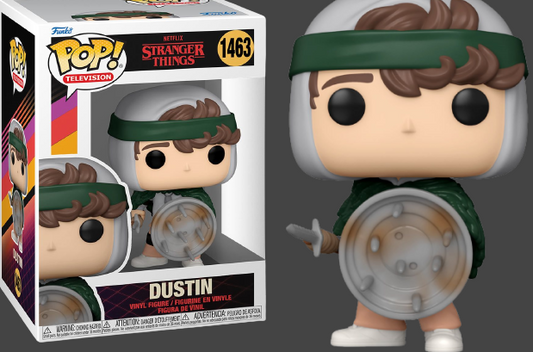 Stranger Things: Dustin With Spear And Shield